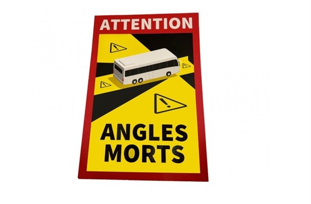 Angles Mort Stickers (3 pack)