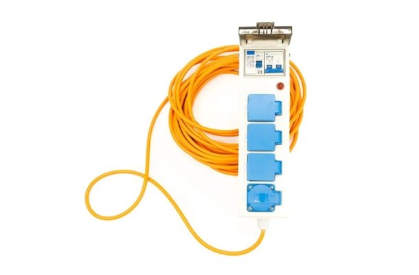 Acclaim Range 5 Way Mobile Mains Unit 15m Cable