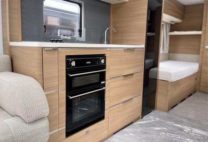 Adria Adora Seine 612 DL Kitchen | Used Caravans For Sale | Caravan Tech